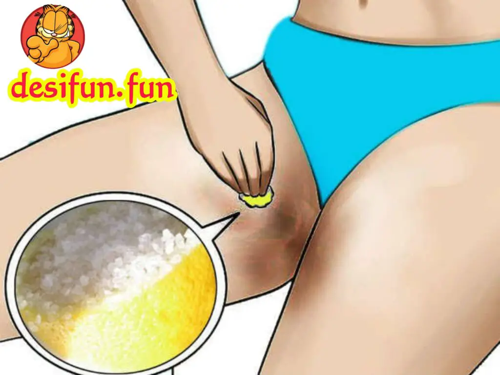 How to remove dark spots on private parts of the body?